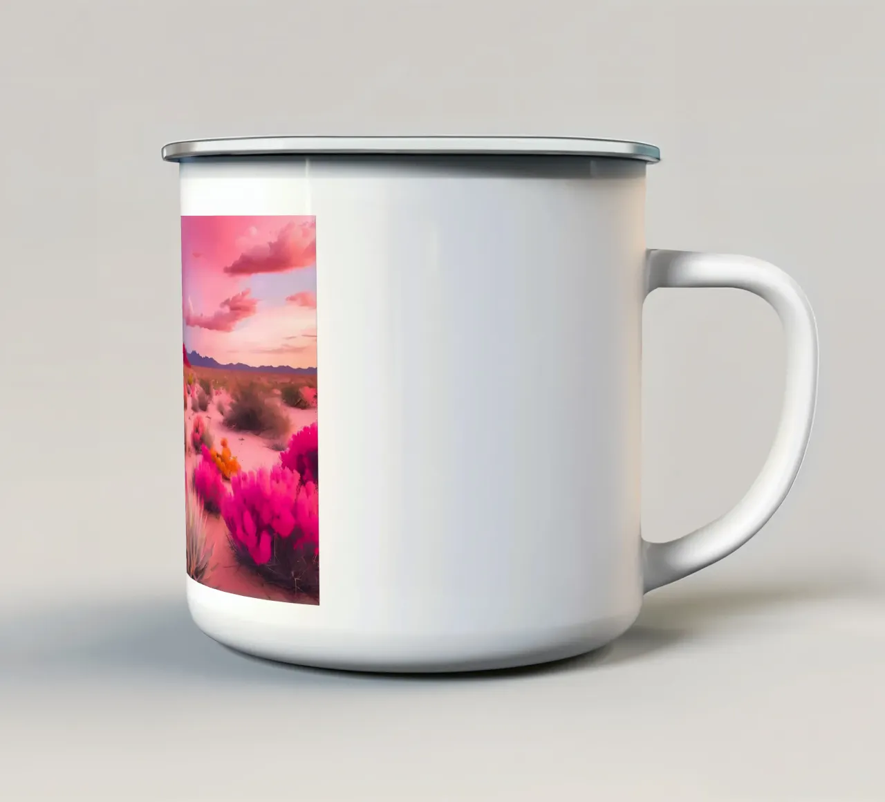 Le Désert Coloré tazza in smalto da ICONICA Art Studio