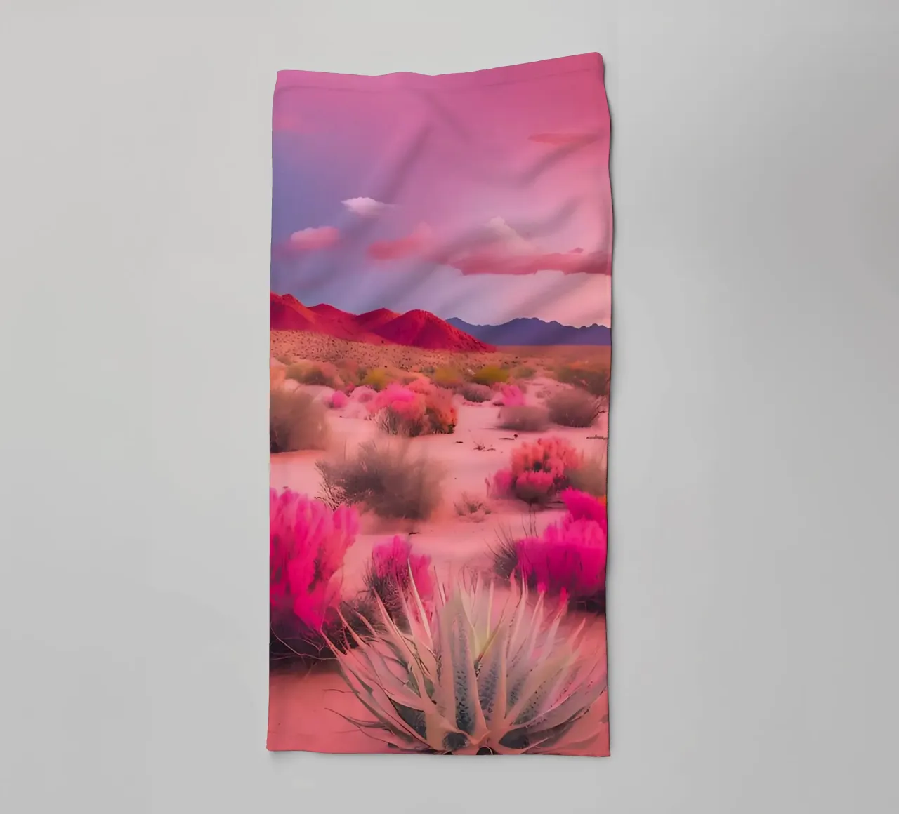 Le Désert Coloré asciugamano da bagno da ICONICA Art Studio