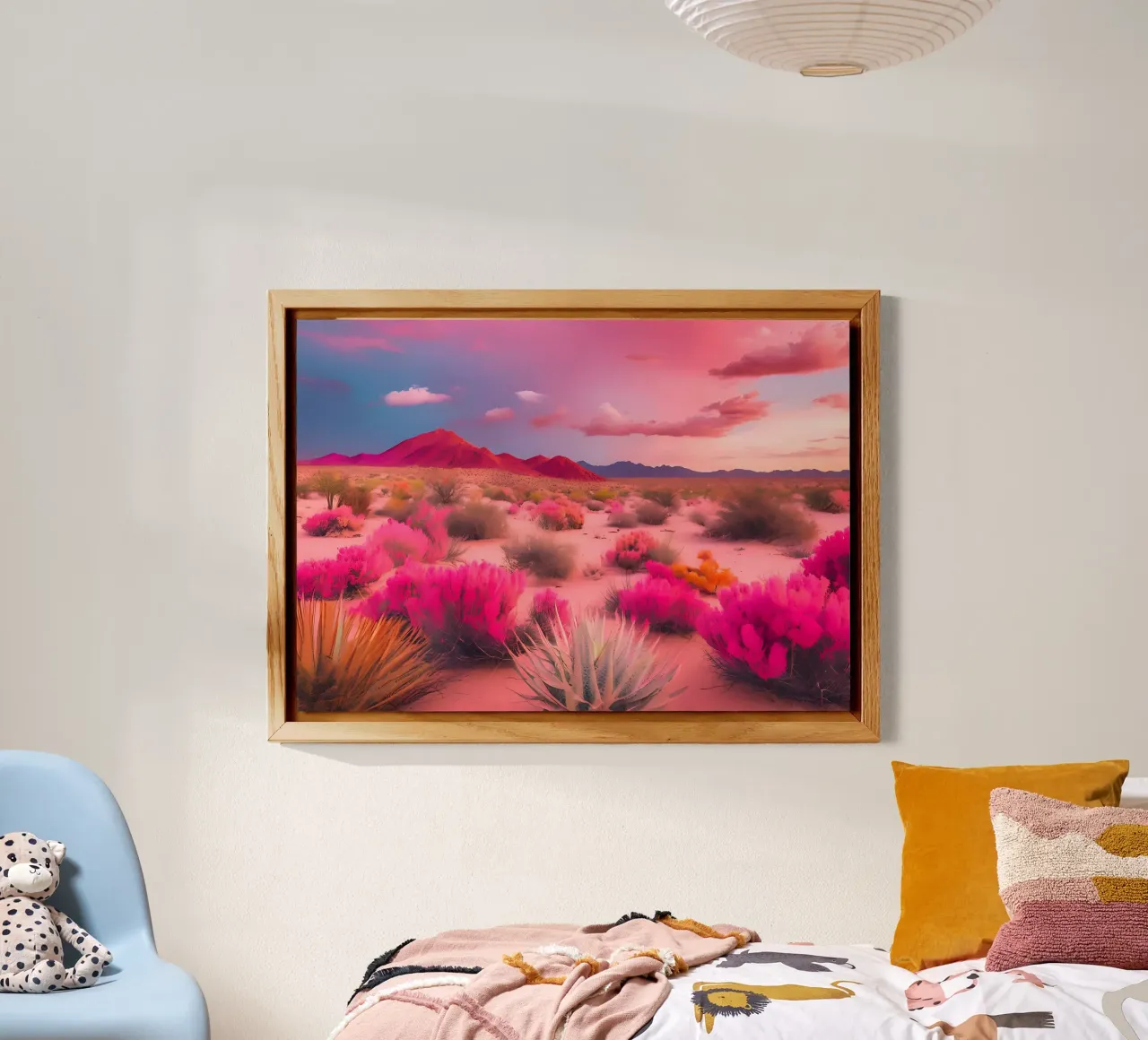 Le Désert Coloré alluminio dibond da ICONICA Art Studio