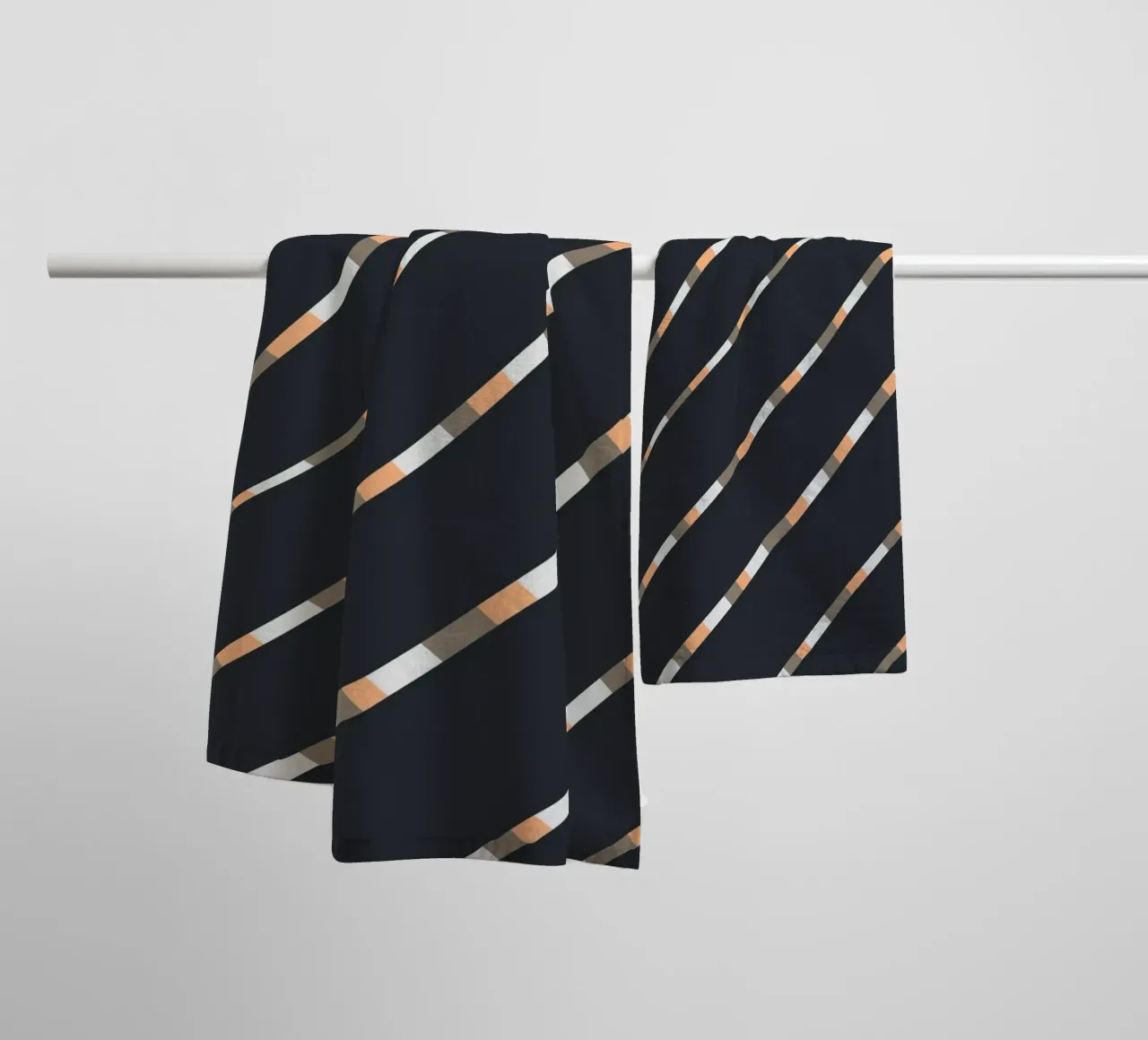Weaving stripe pattern 05 towel by Little Dean