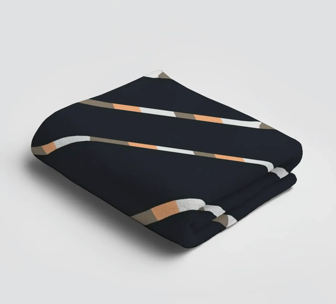 Weaving stripe pattern 05 towel by Little Dean