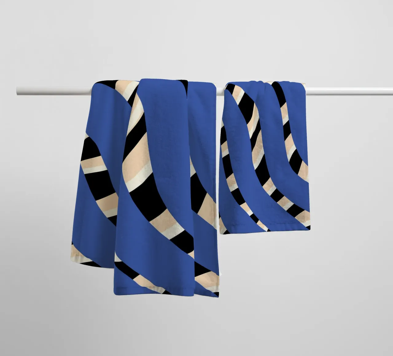 Weaving stripe pattern 06 towel by Little Dean