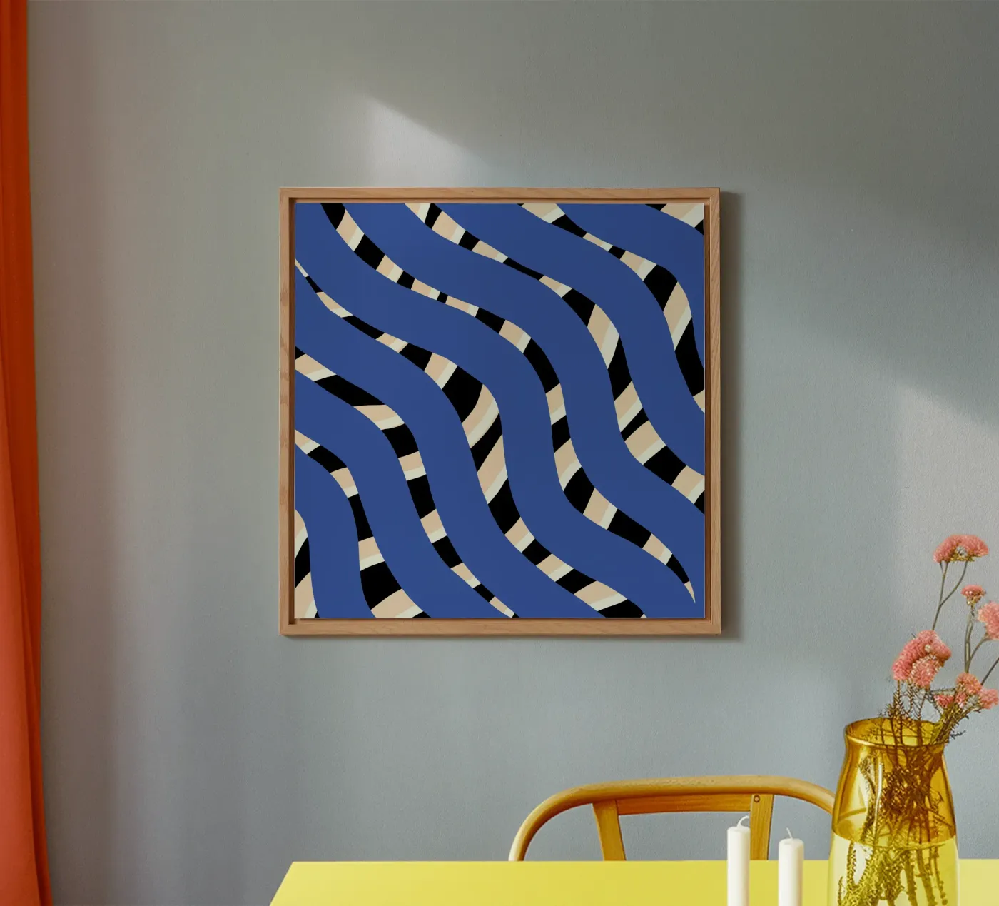 Weaving stripe pattern 06 forex plate by Little Dean