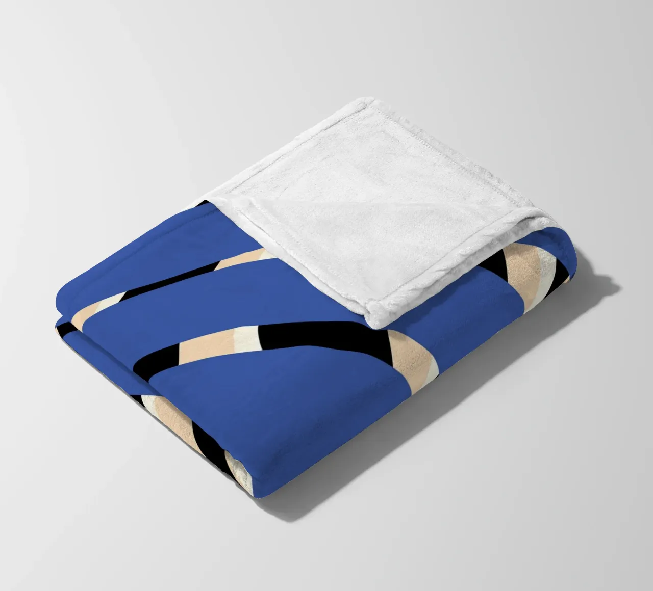 Tessitura a righe 06 coperta in pile da Little Dean