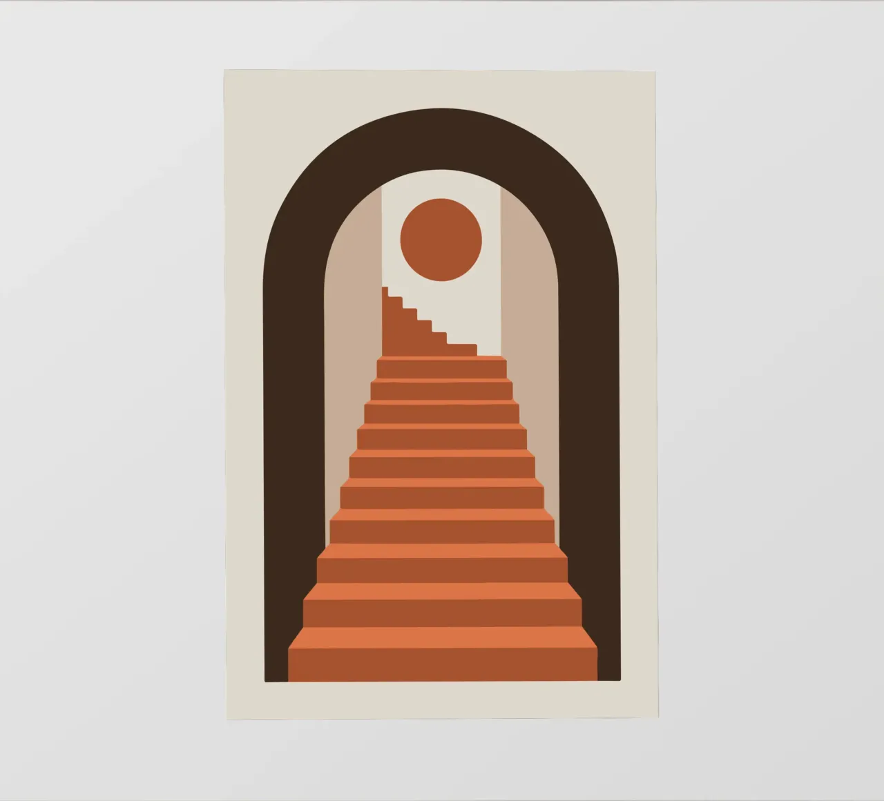 Desert Steps to Archway telo in pvc da LisaArtes