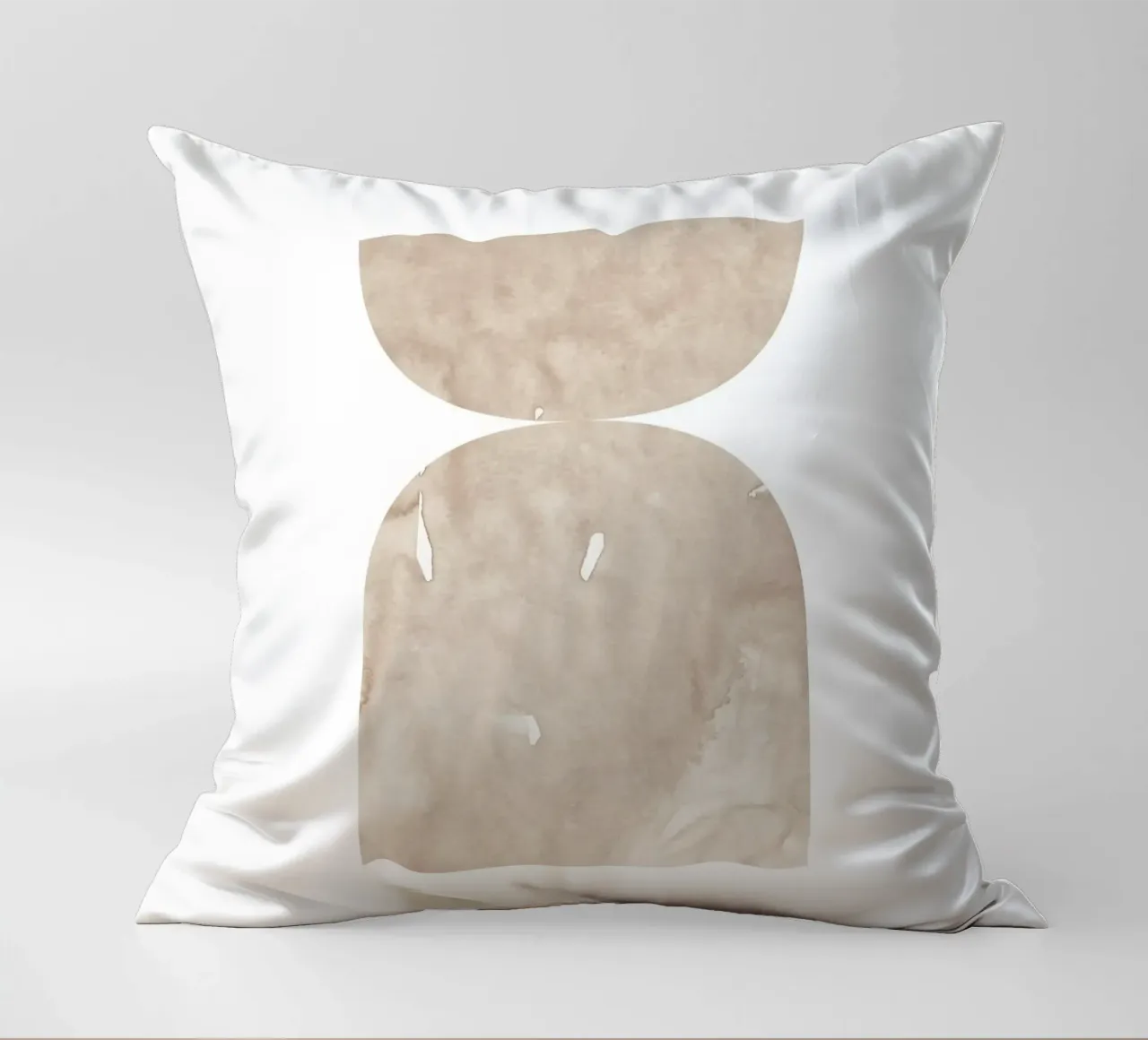 Forme geometriche ad acquerello 1 cuscino da NouveauPrints