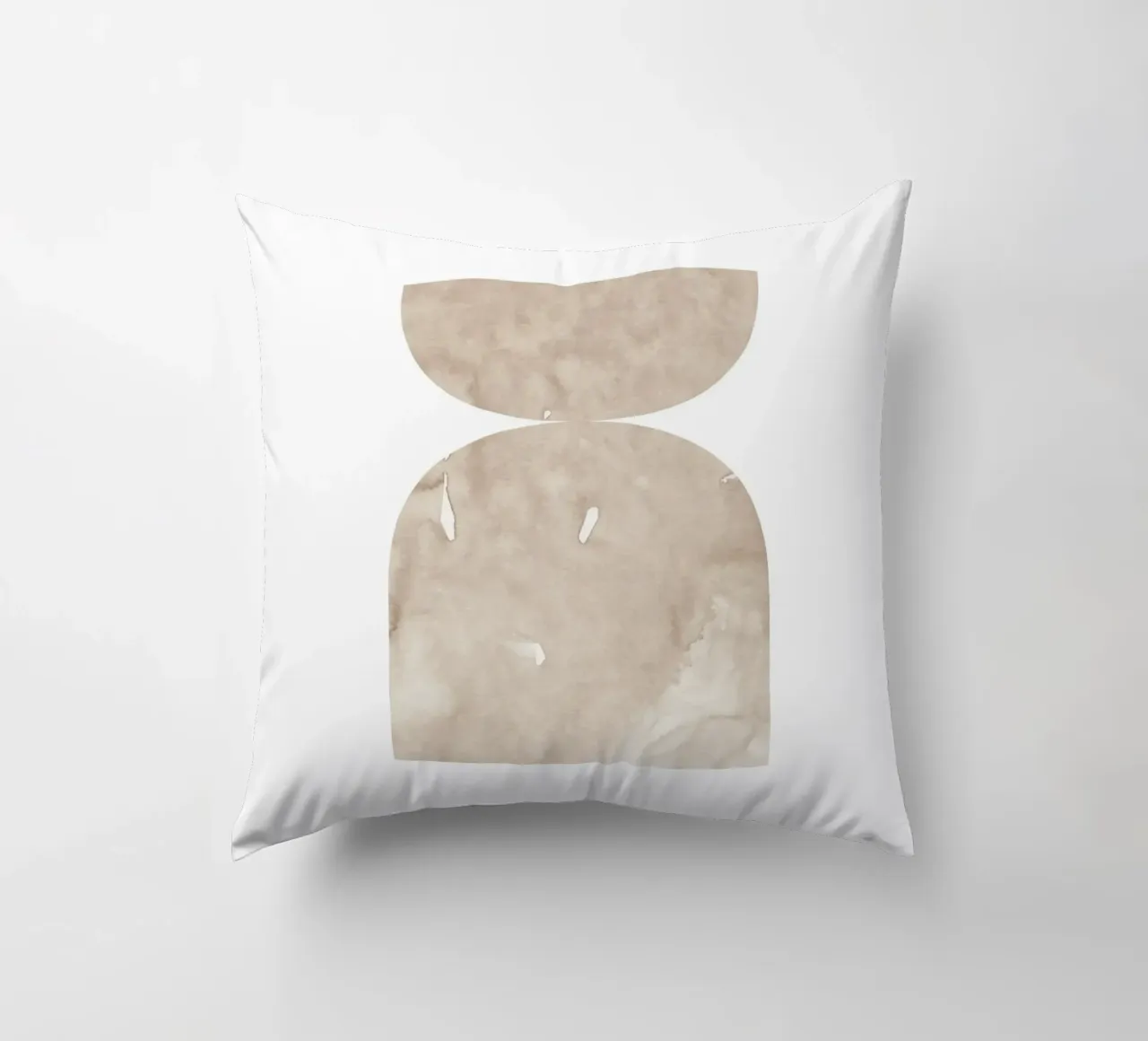 Forme geometriche ad acquerello 1 cuscino da NouveauPrints