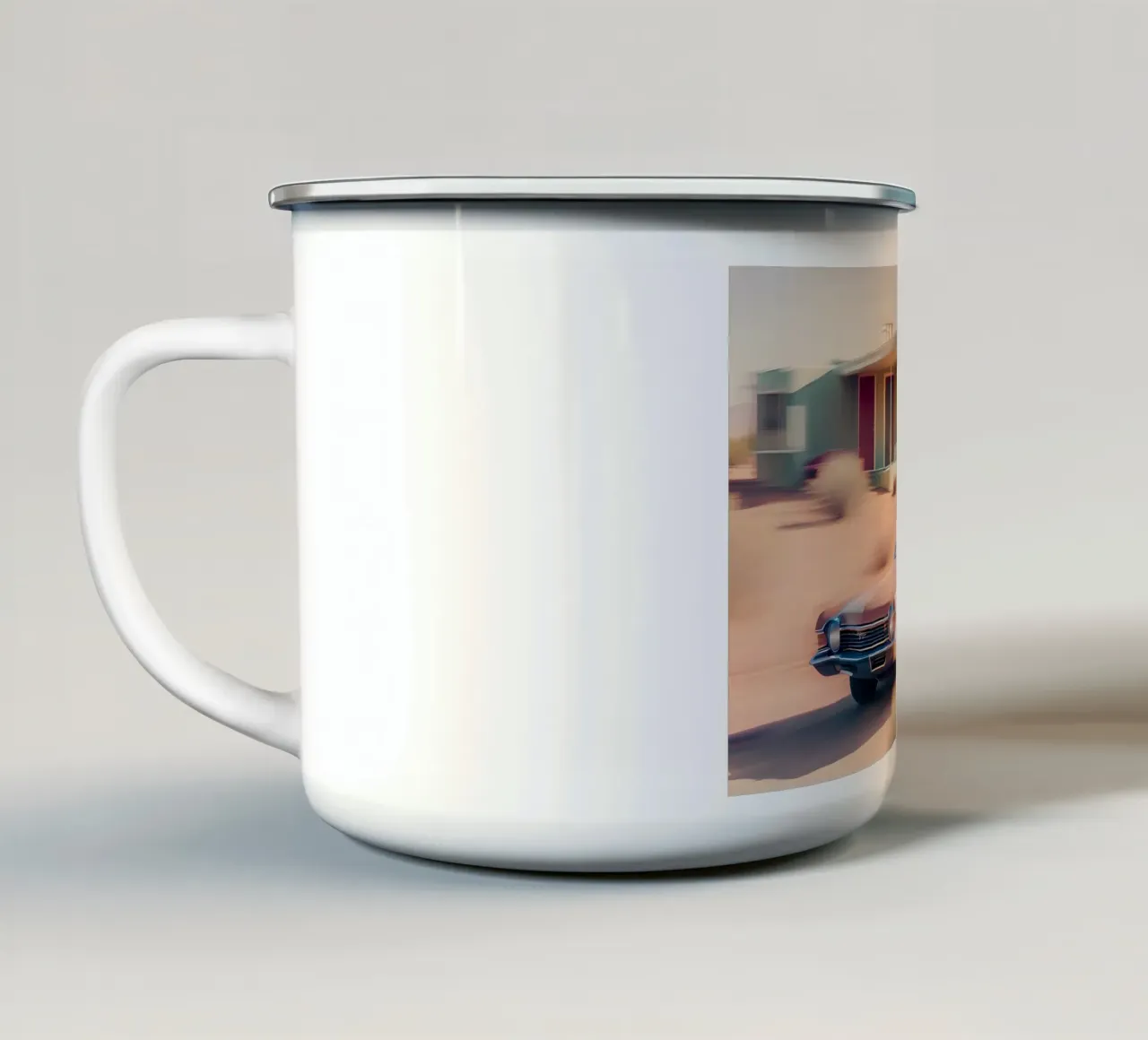 Californian Style tazza in smalto da ICONICA Art Studio