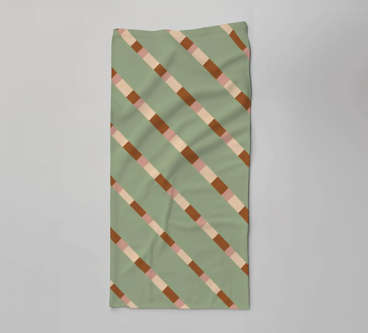 Flechtstreifenmuster 07 Handtuch von Little Dean