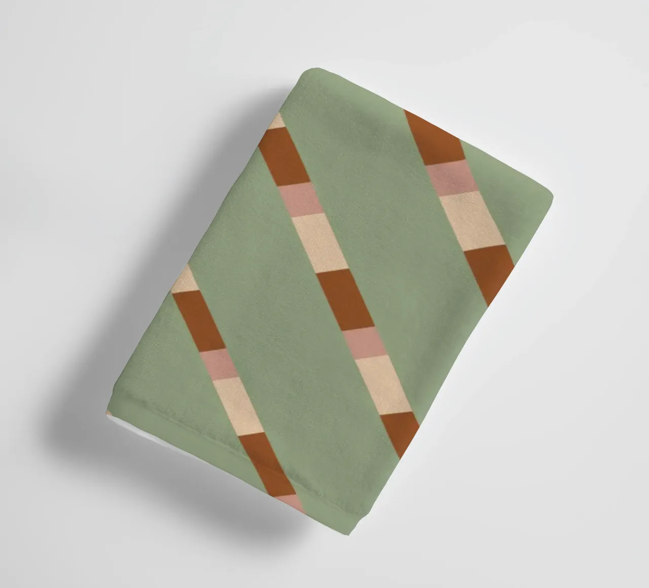 Flechtstreifenmuster 07 Handtuch von Little Dean