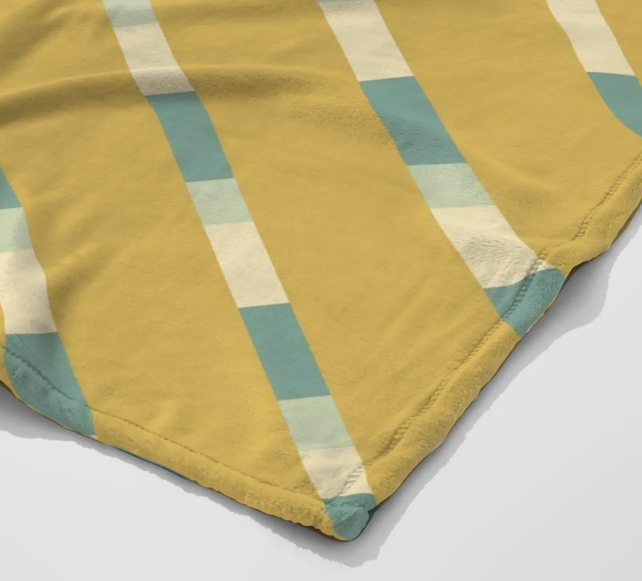 Tessitura a righe 08 coperta in pile da Little Dean