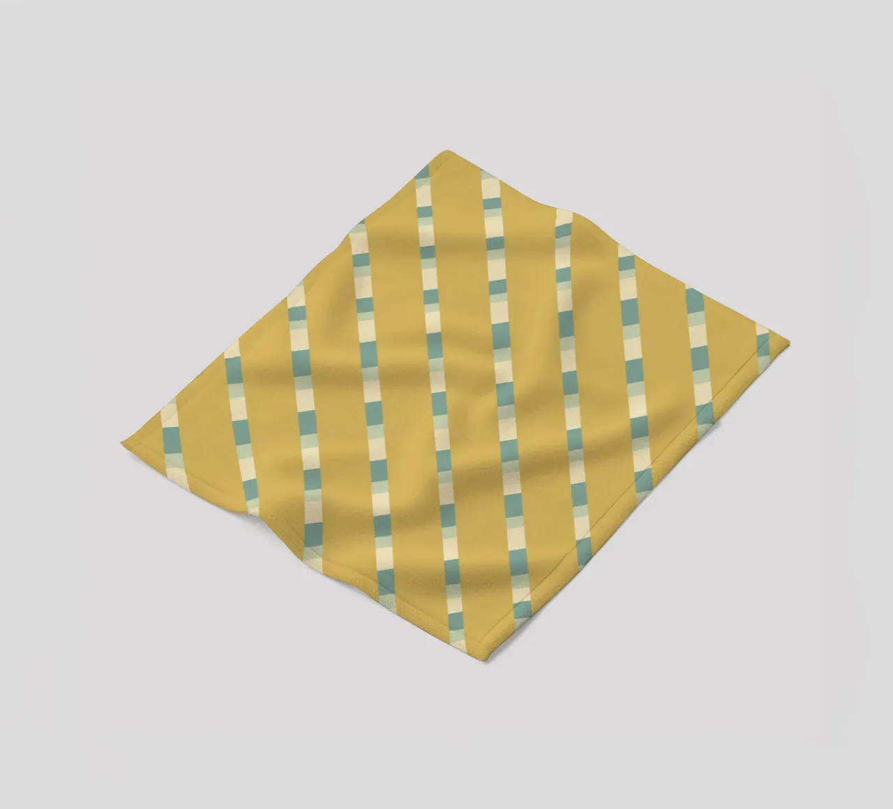 Tessitura a righe 08 coperta in pile da Little Dean