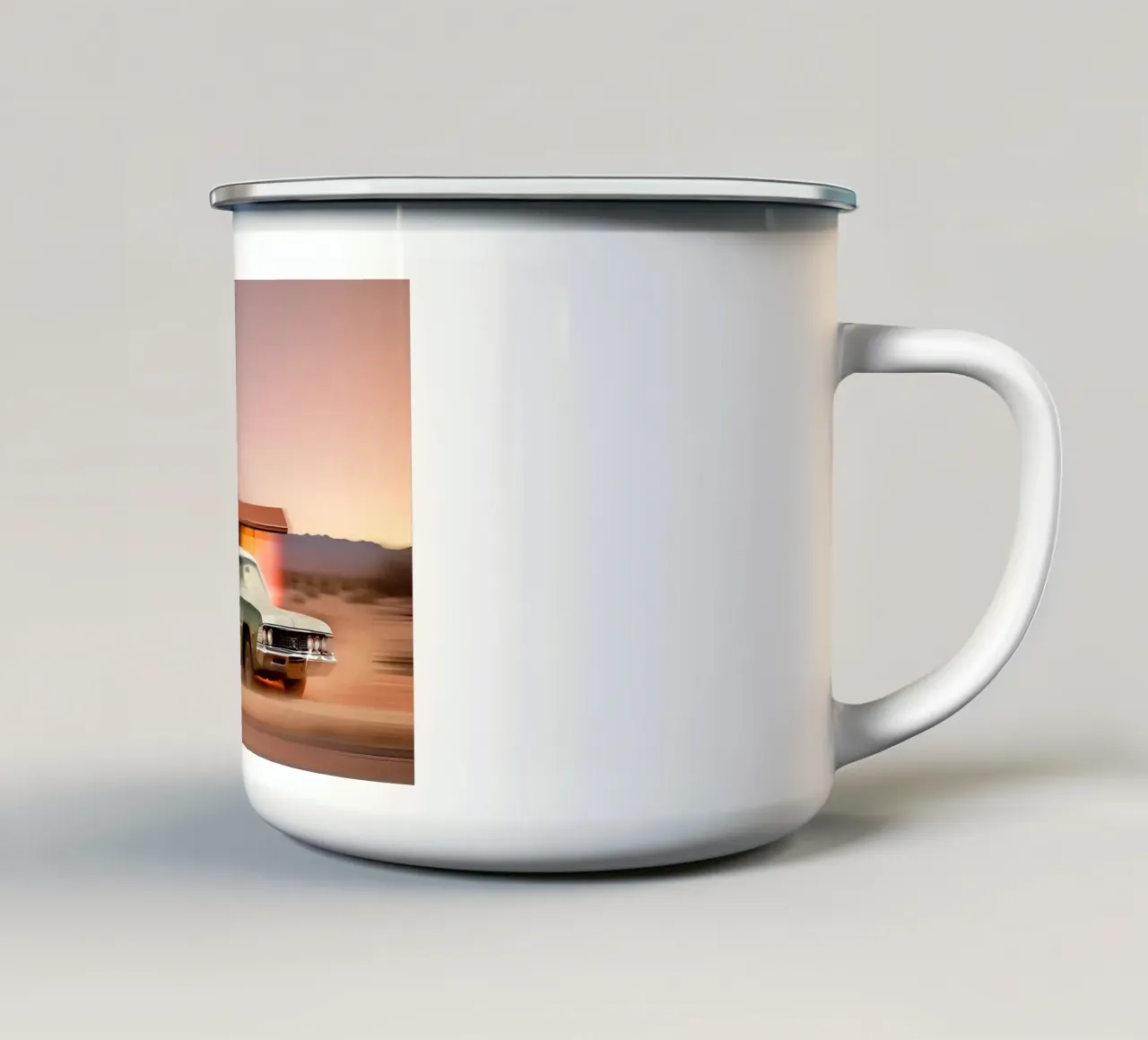 Drive to the Victory tazza in smalto da ICONICA Art Studio