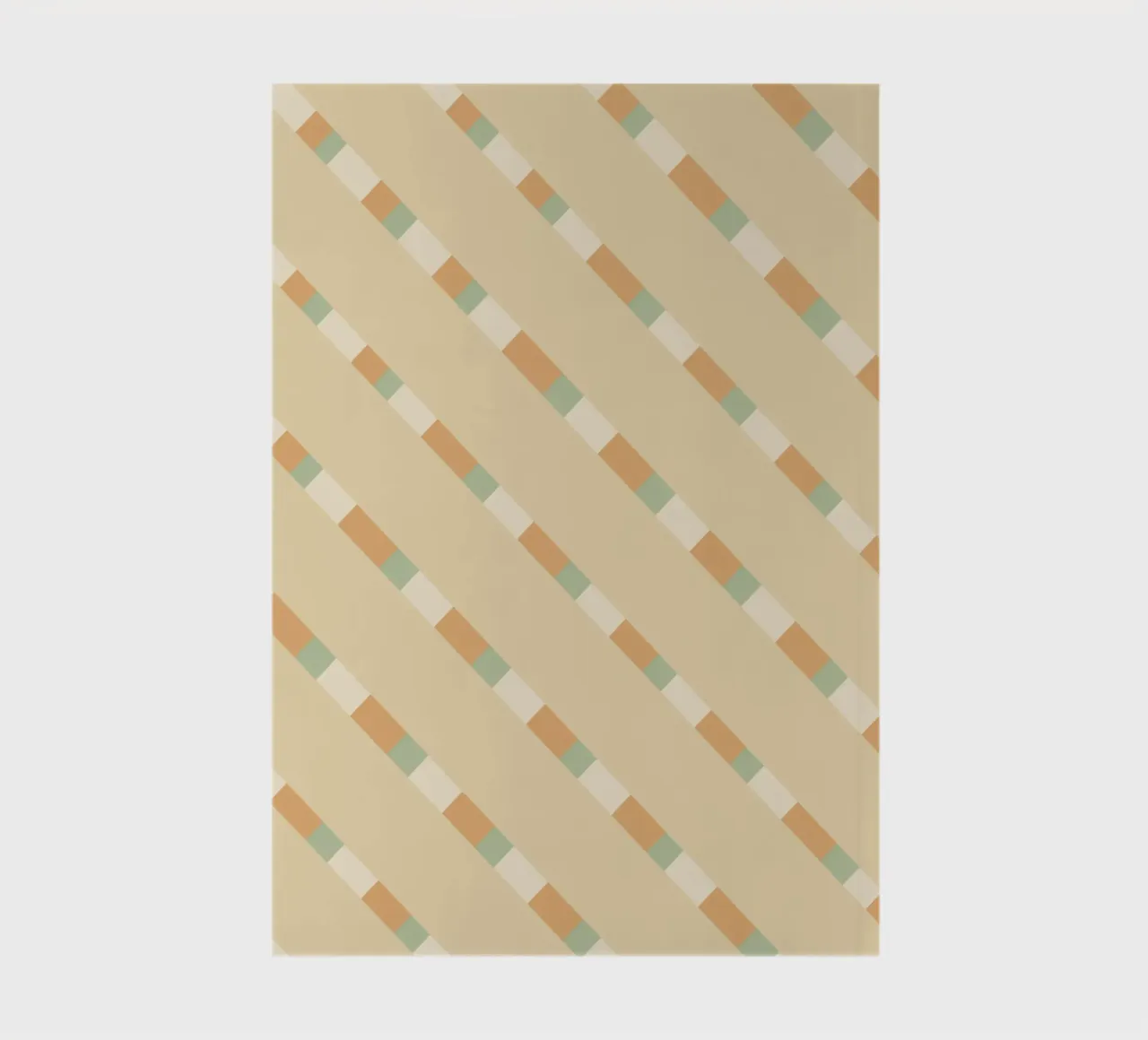 Weaving stripe pattern 09 notebook by Little Dean