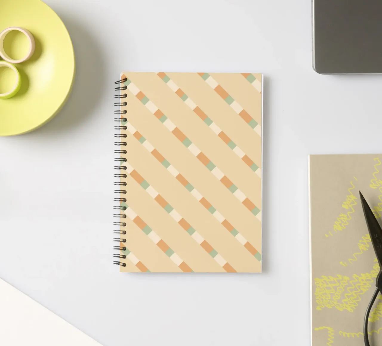 Flechtstreifenmuster 09 Ringbuch von Little Dean