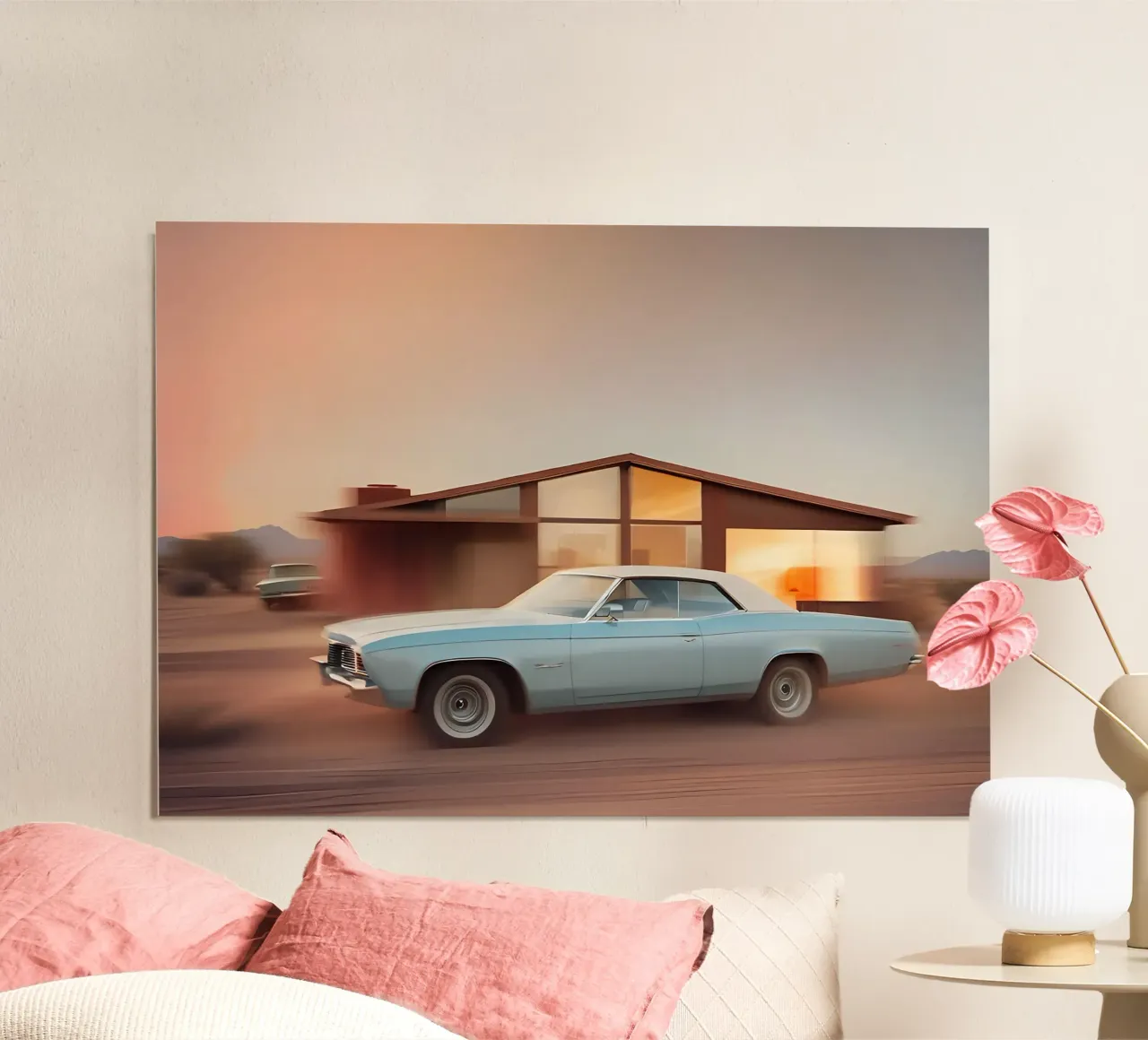 Cali Lover Style poster con telaio in alluminio da ICONICA Art Studio
