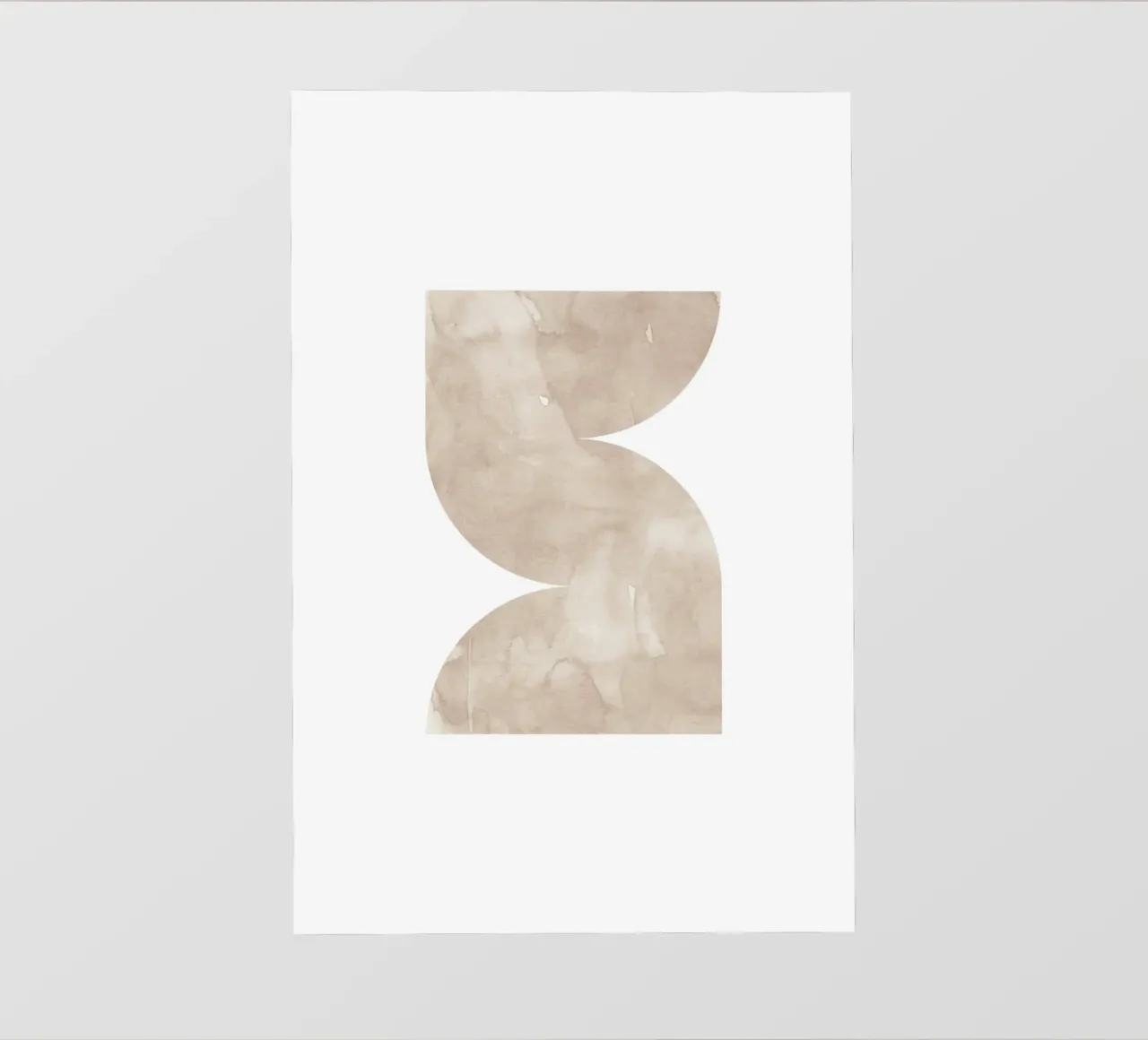 Forme geometriche ad acquerello 2 pellicola backlit da NouveauPrints