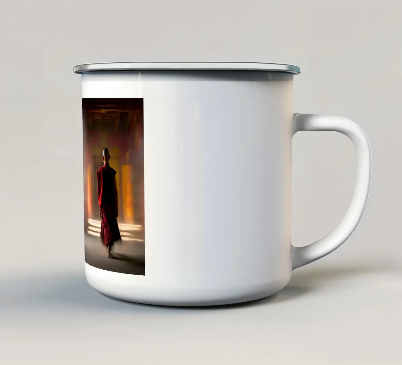 Le Moine tazza in smalto da ICONICA Art Studio
