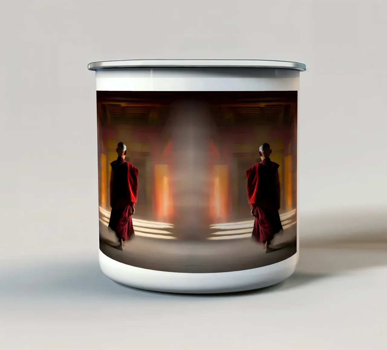 Le Moine tazza in smalto da ICONICA Art Studio