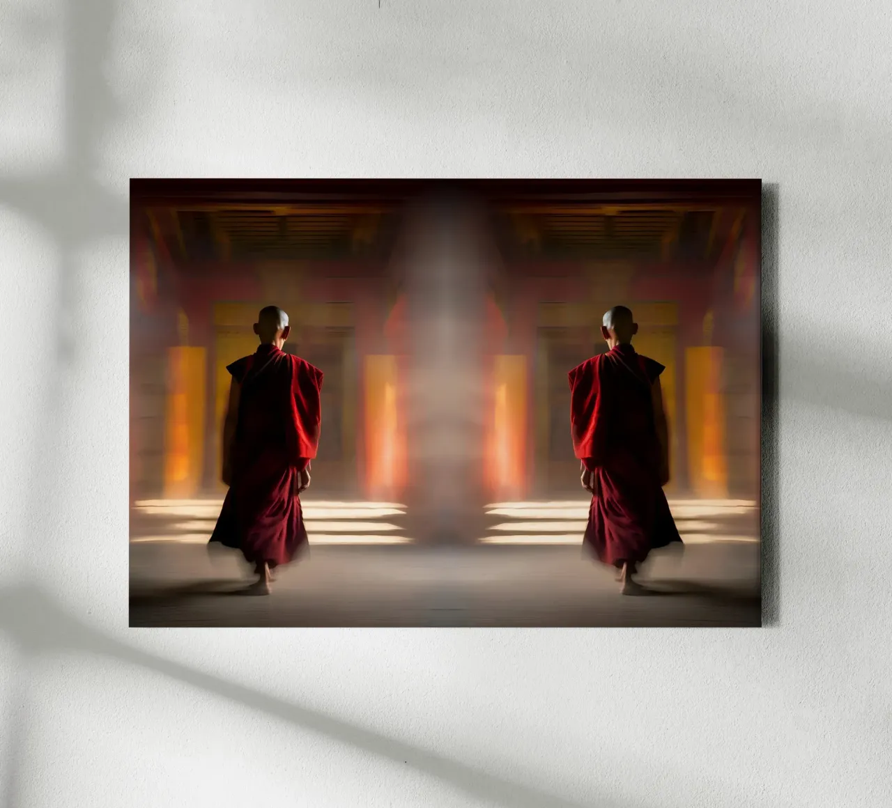 Le Moine canvas with Floater frame by ICONICA Art Studio