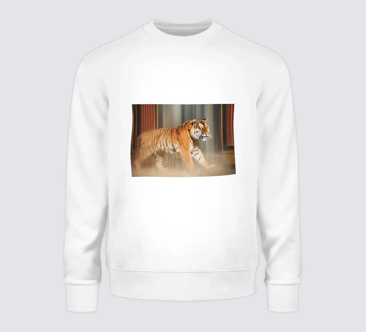 Power Of Tiger felpa da ICONICA Art Studio