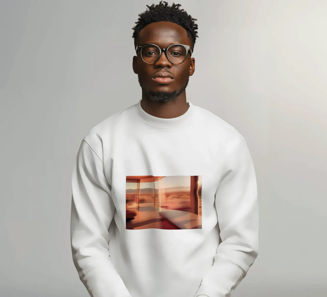 Paix Intérieure felpa da ICONICA Art Studio