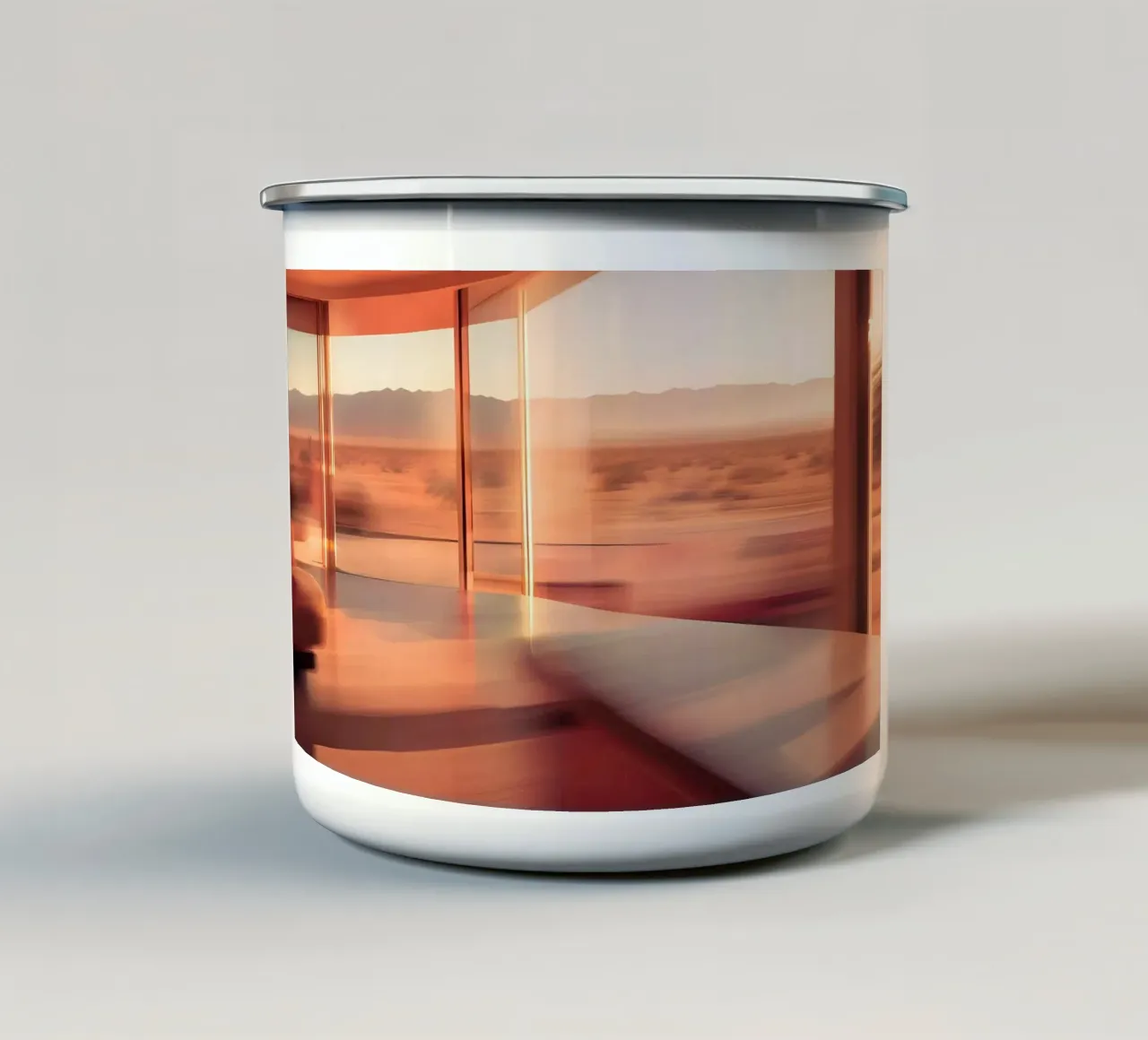 Paix Intérieure tazza in smalto da ICONICA Art Studio