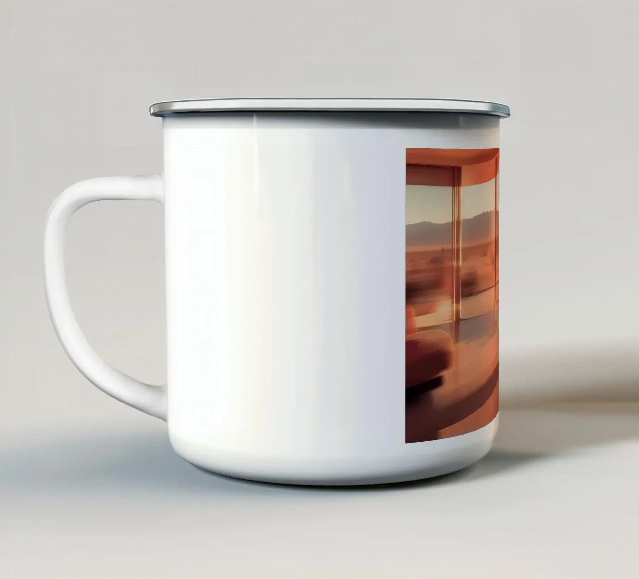 Paix Intérieure tazza in smalto da ICONICA Art Studio