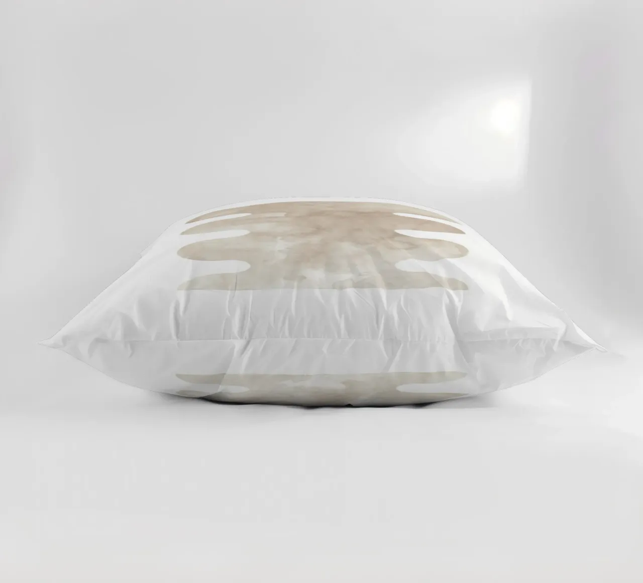 Forme geometriche ad acquerello 3 cuscino da NouveauPrints