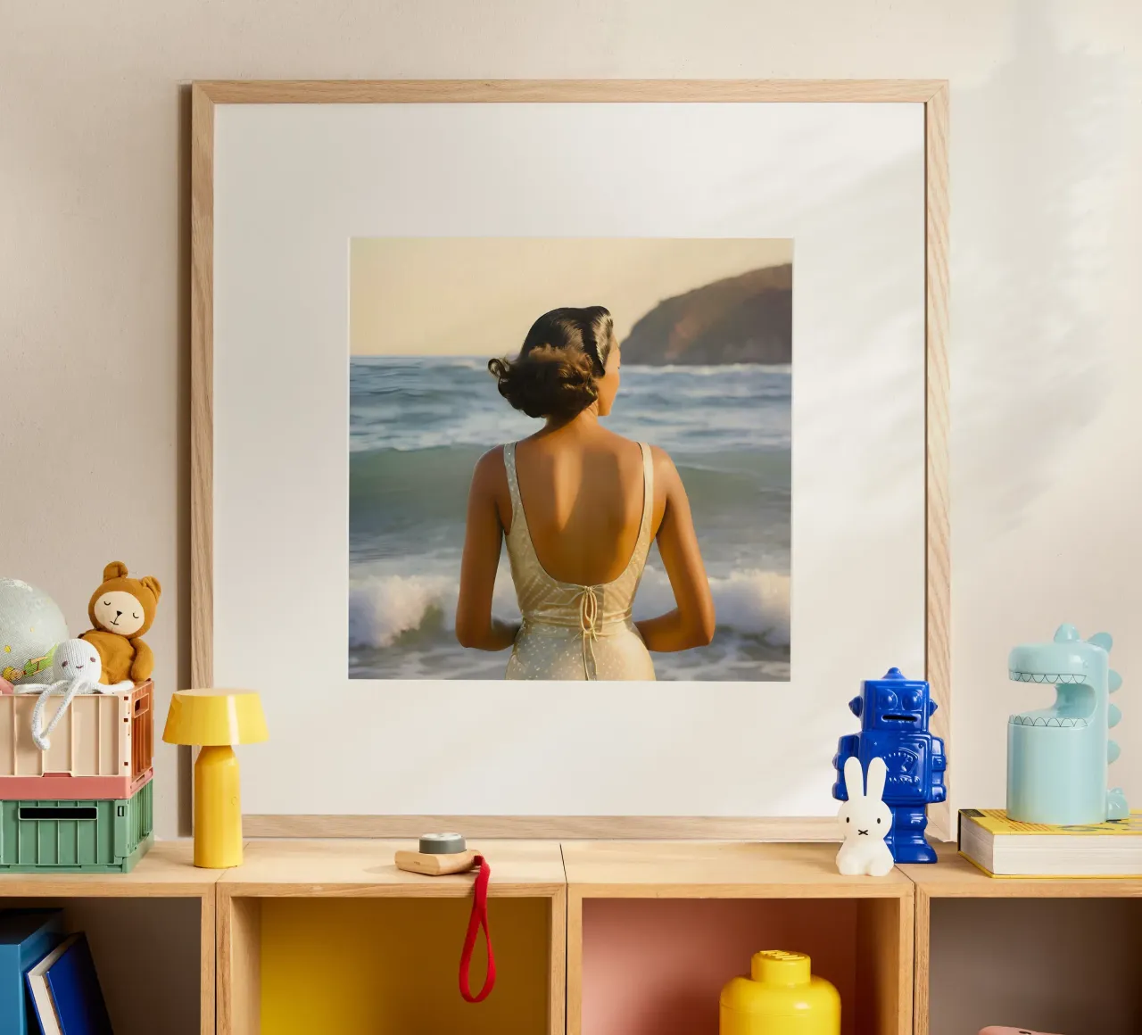 Le Regard de l'Espoir poster da ICONICA Art Studio