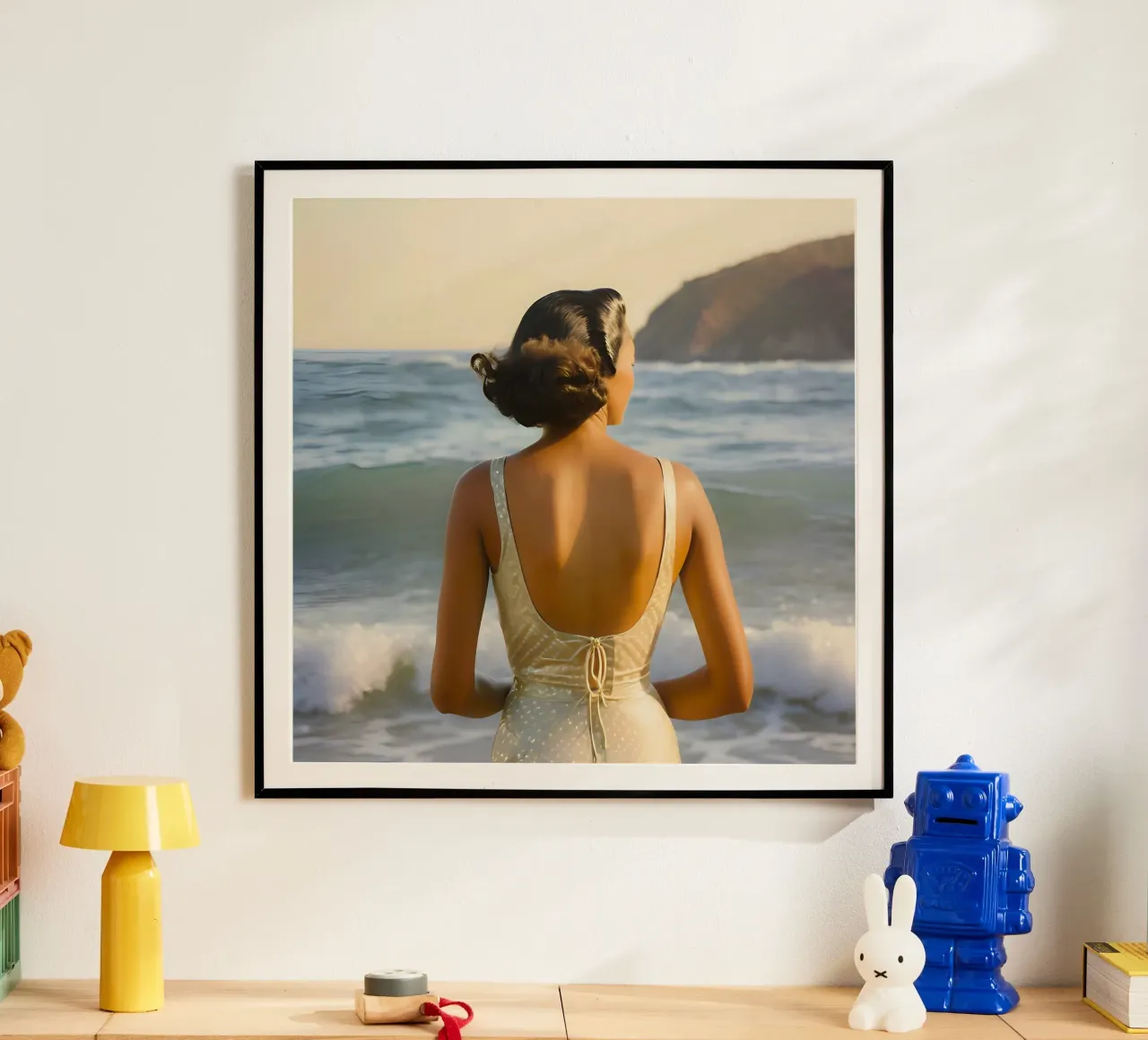 Le Regard de l'Espoir poster da ICONICA Art Studio