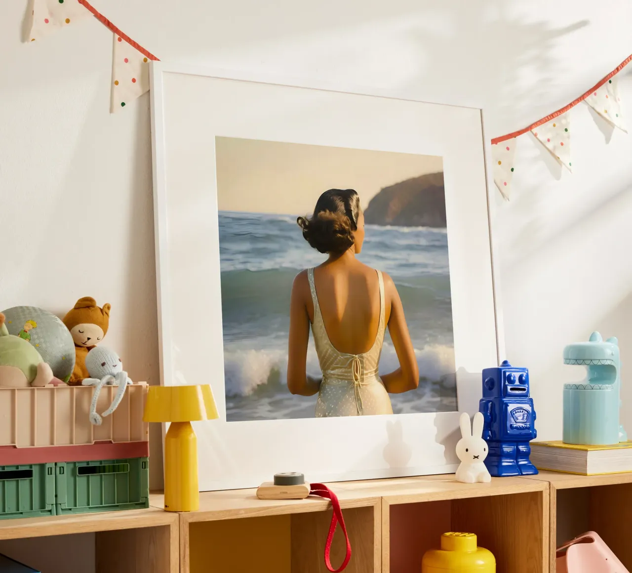 Le Regard de l'Espoir poster da ICONICA Art Studio