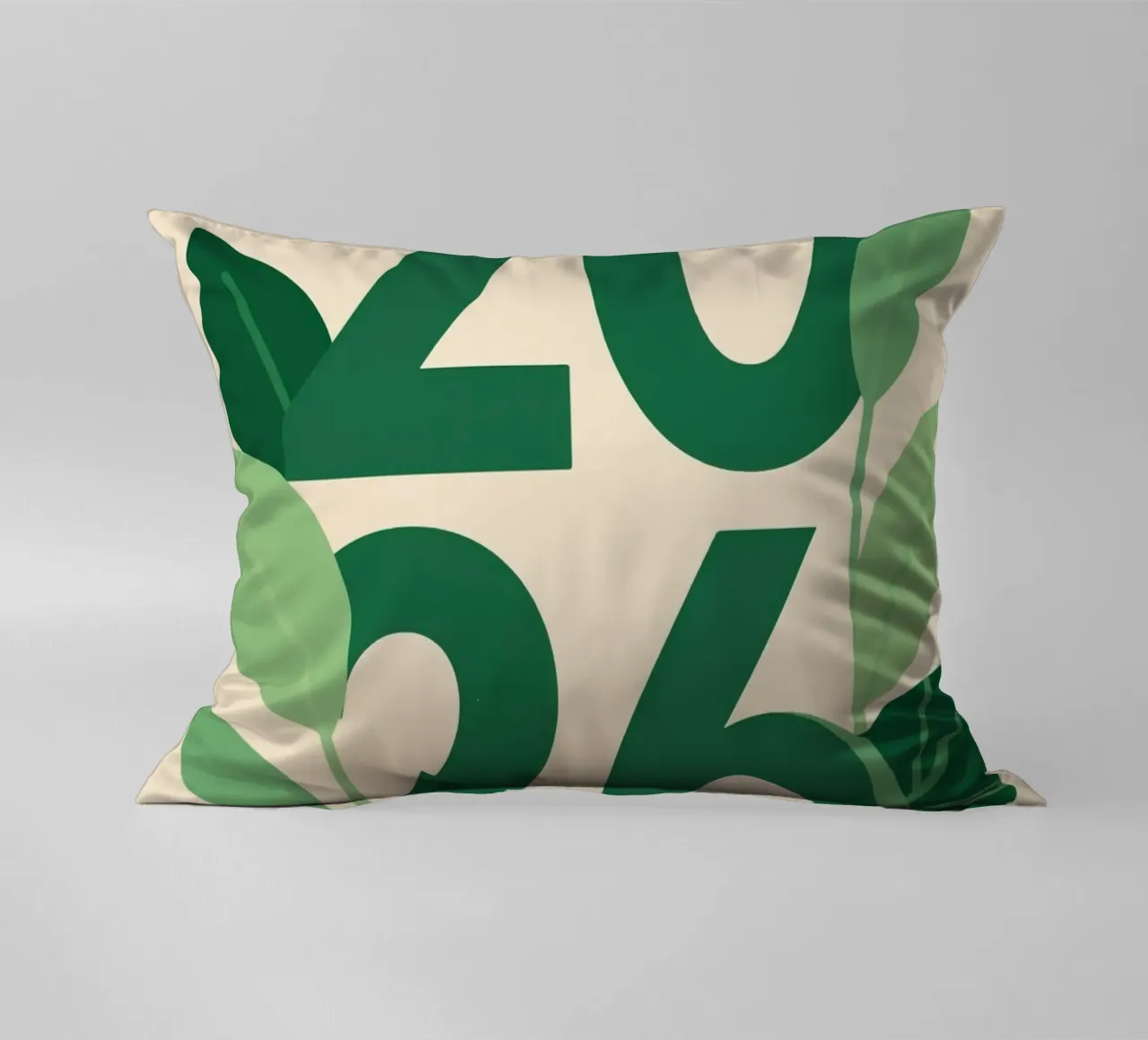 Year 2026 with leaf nature cuscino da knowledge