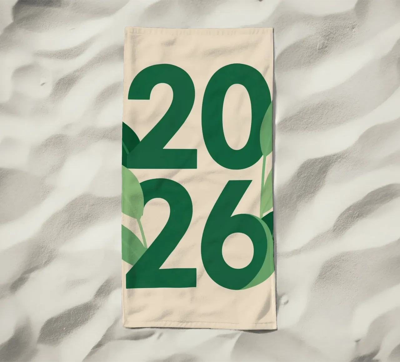 Year 2026 with leaf nature telo mare da knowledge