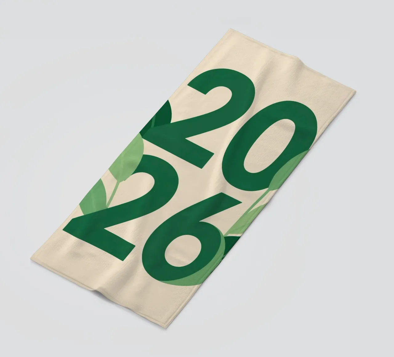 Year 2026 with leaf nature telo mare da knowledge