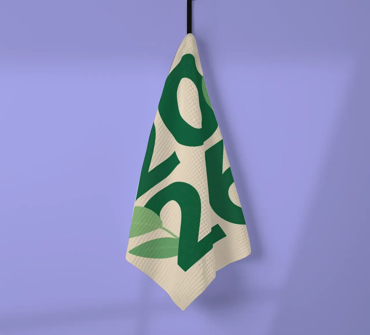 Year 2026 with leaf nature canovaccio da cucina da knowledge