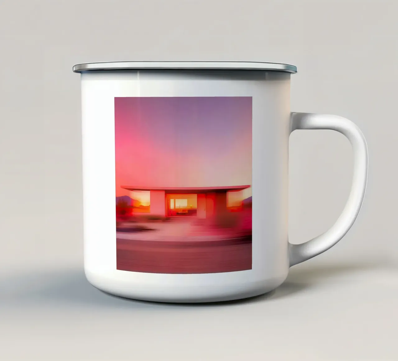 La Maison Rose tazza in smalto da ICONICA Art Studio