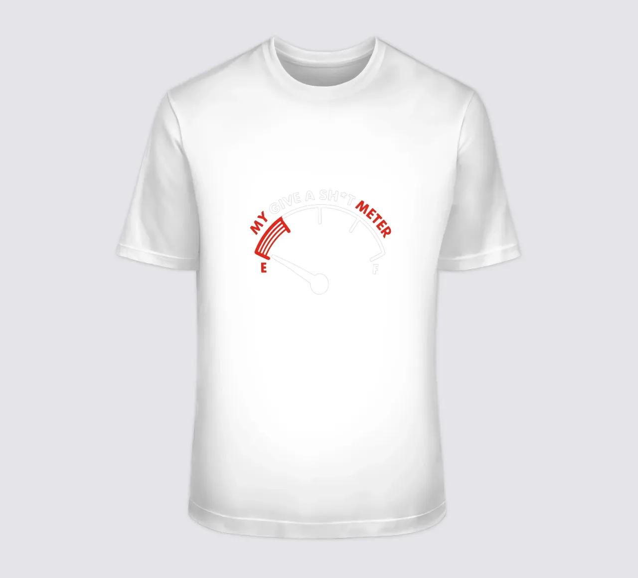 My Give a Sh*t Meter t-shirt da edsonramosart