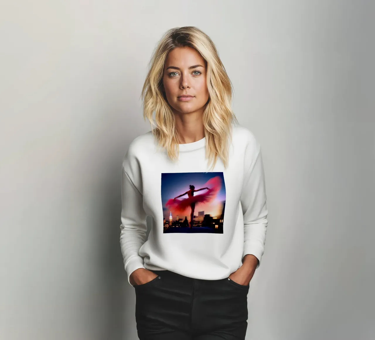 Ballare sui tetti felpa da ICONICA Art Studio