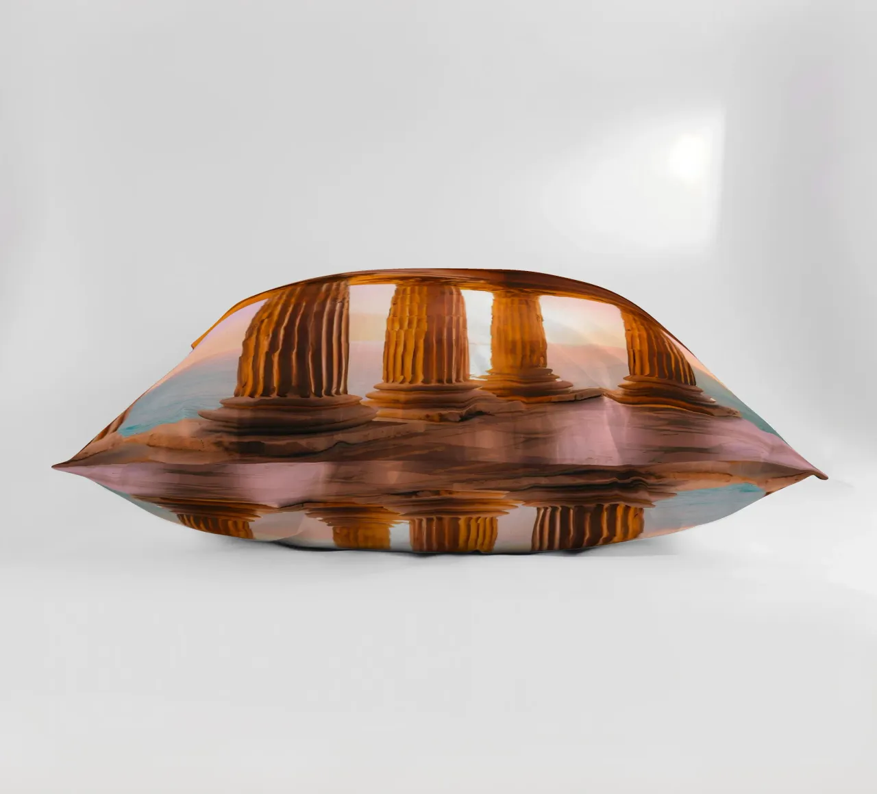 Sunset Column cuscino da ICONICA Art Studio