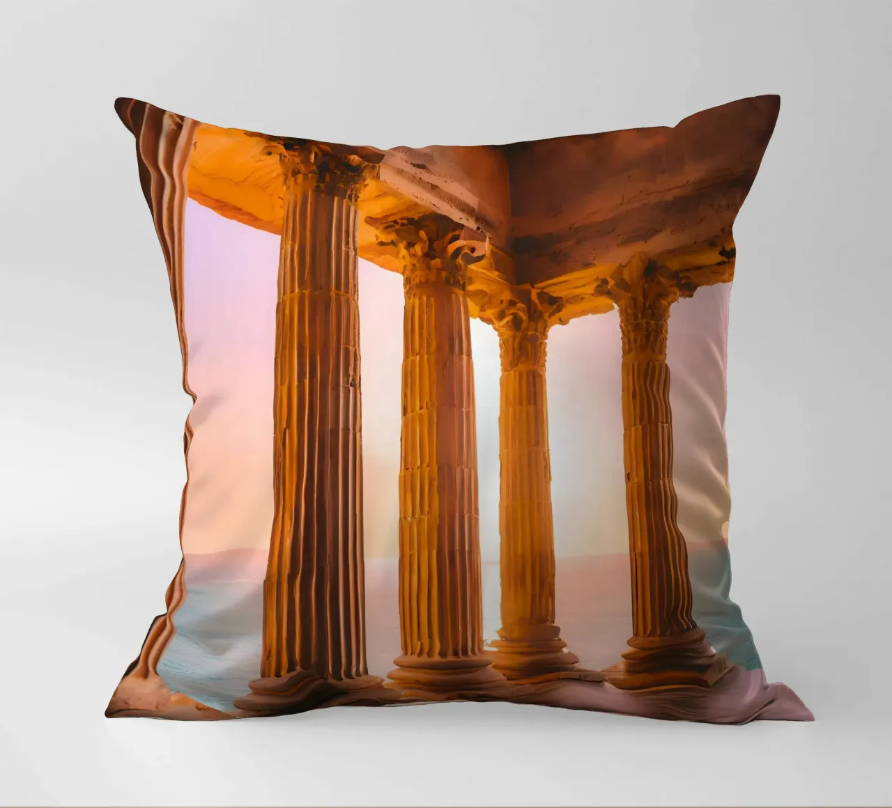 Sunset Column cuscino da ICONICA Art Studio