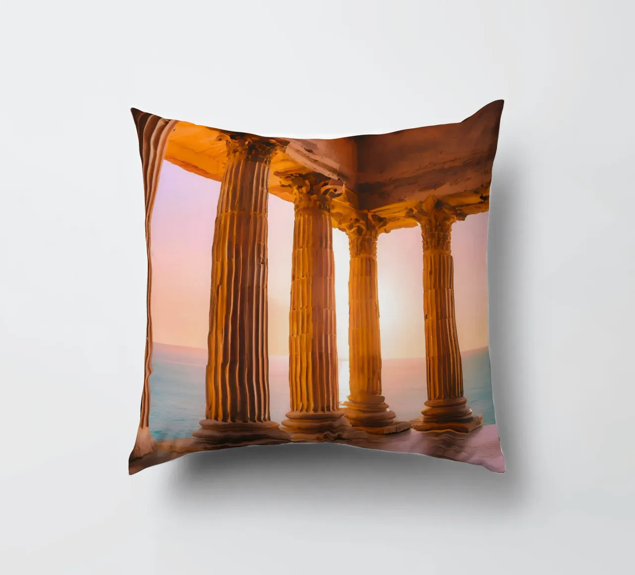 Sunset Column cuscino da ICONICA Art Studio