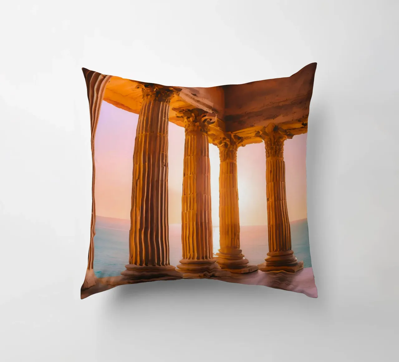 Sunset Column cuscino da ICONICA Art Studio