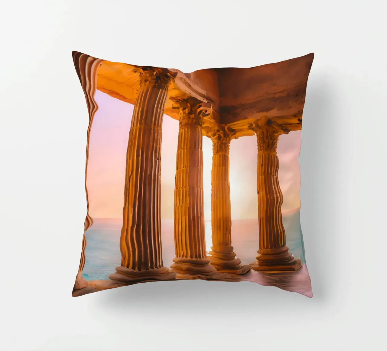 Sunset Column cuscino da ICONICA Art Studio