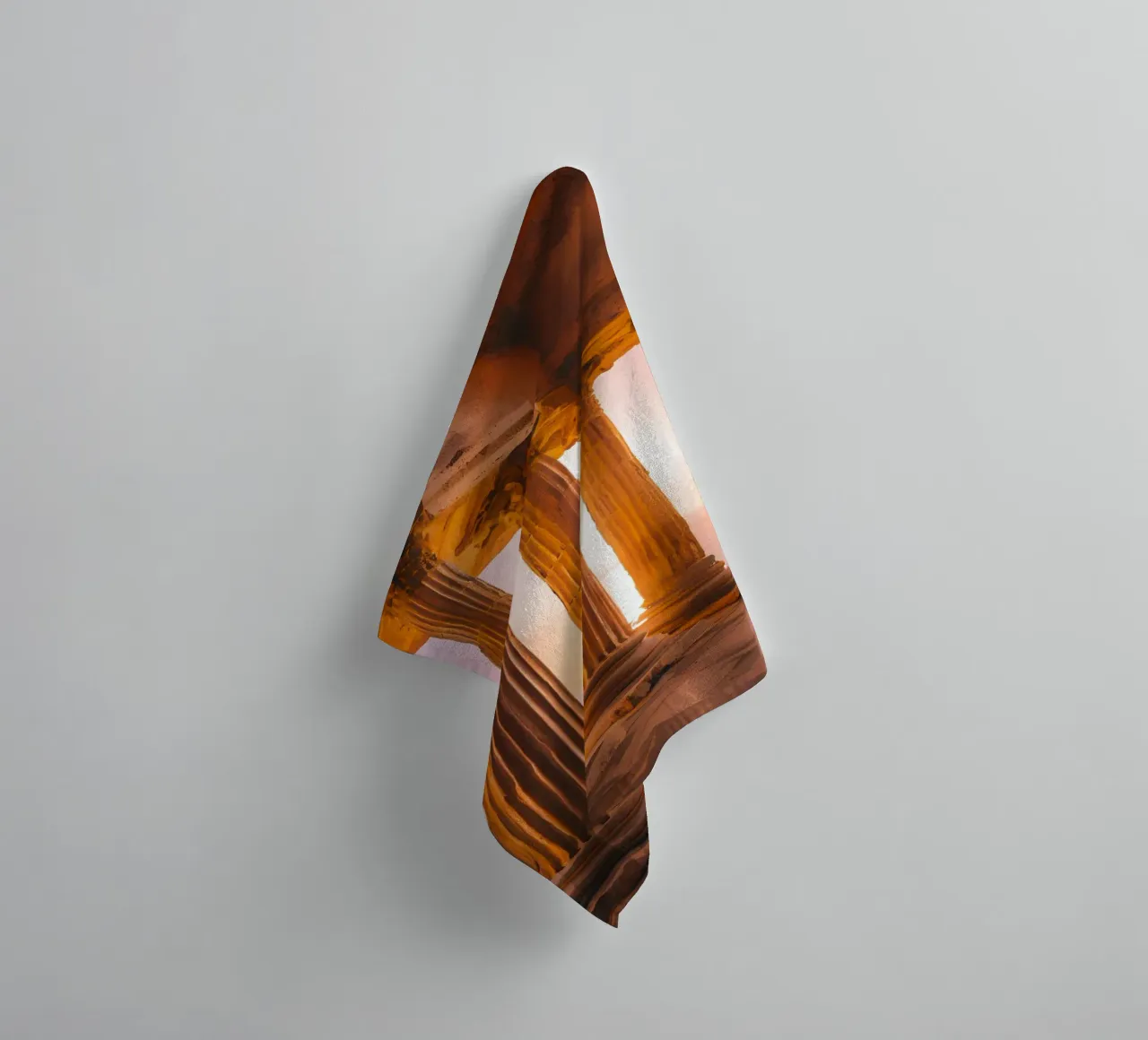 Sunset Column asciugamano da bagno da ICONICA Art Studio