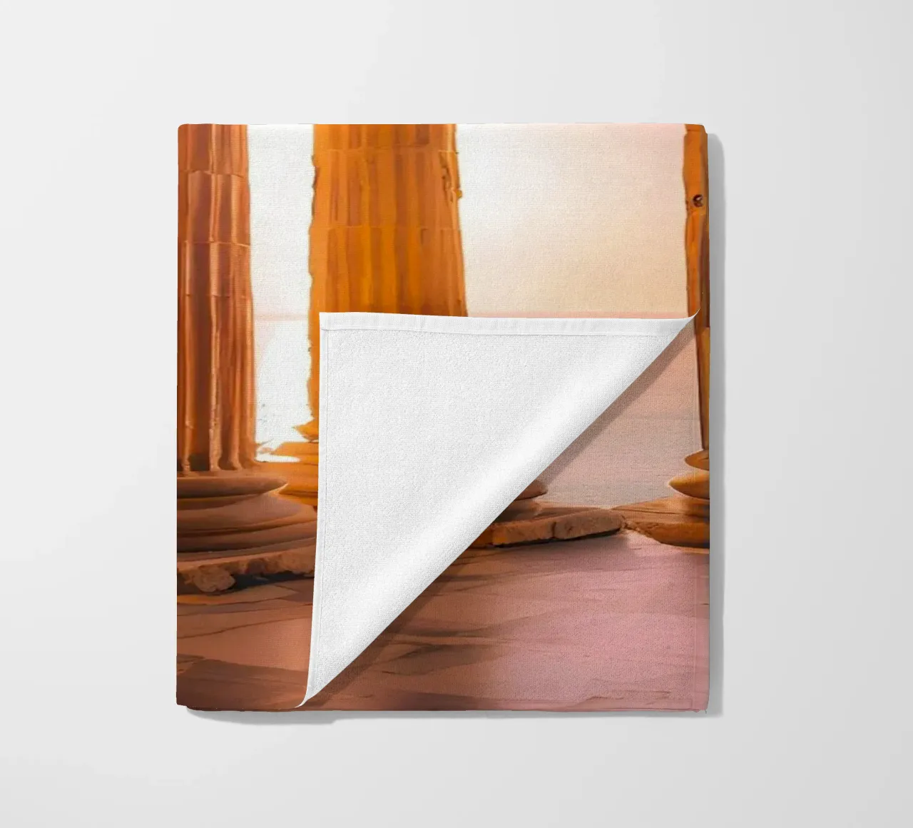 Sunset Column telo mare da ICONICA Art Studio