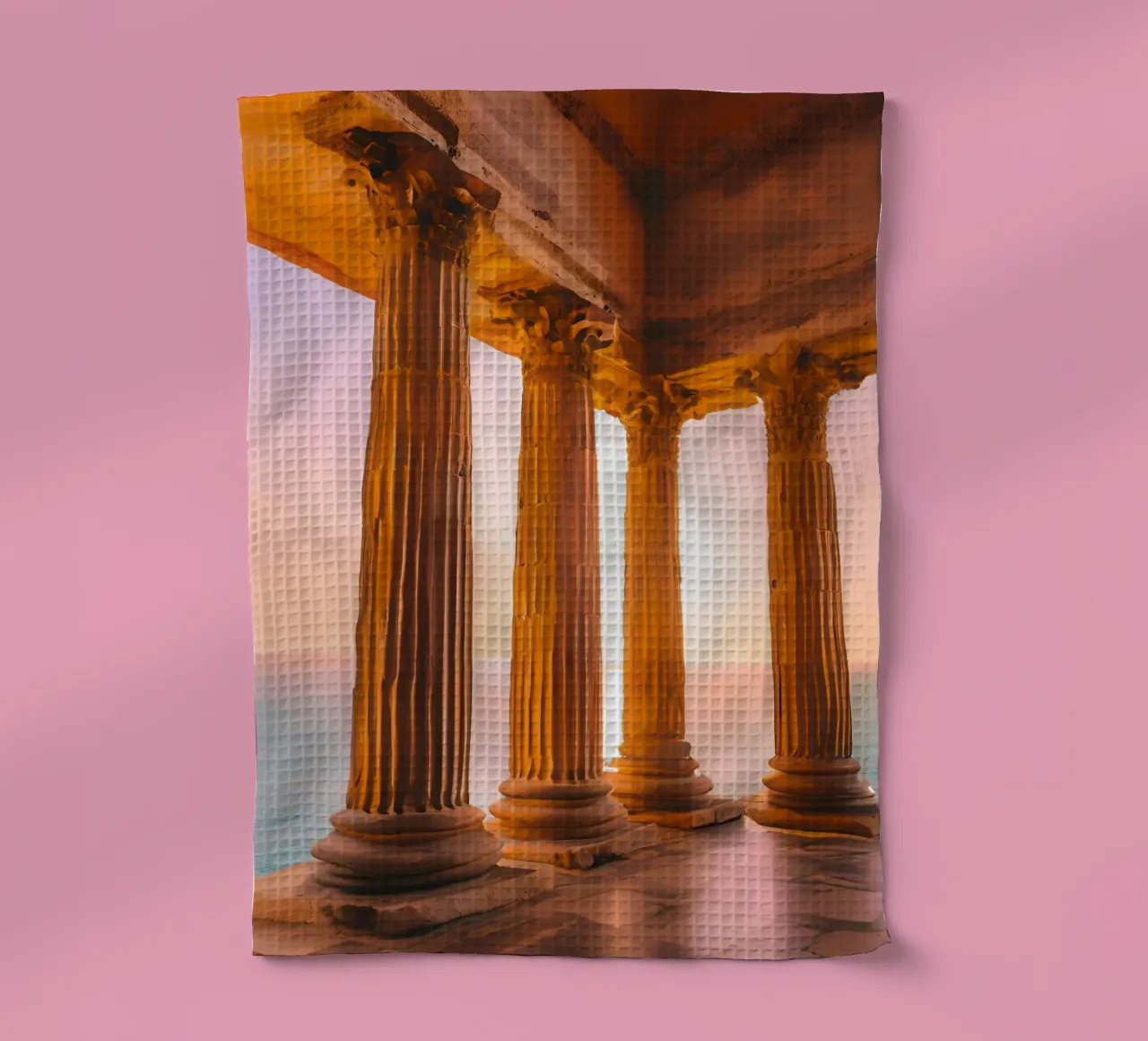 Sunset Column canovaccio da cucina da ICONICA Art Studio