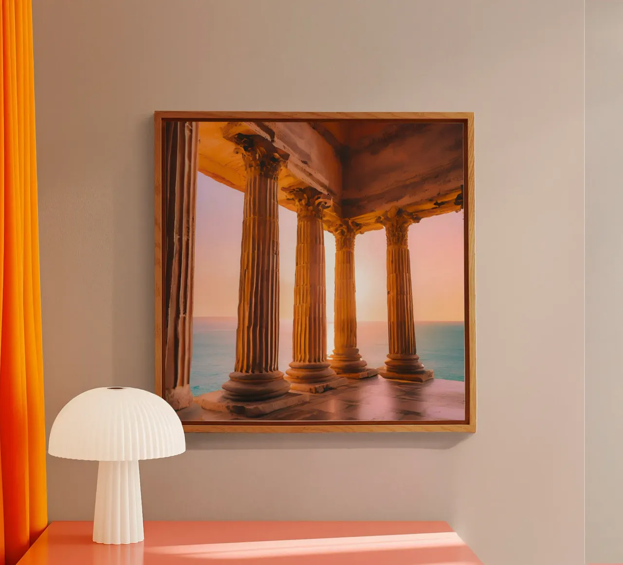Sunset Column plexiglass da ICONICA Art Studio