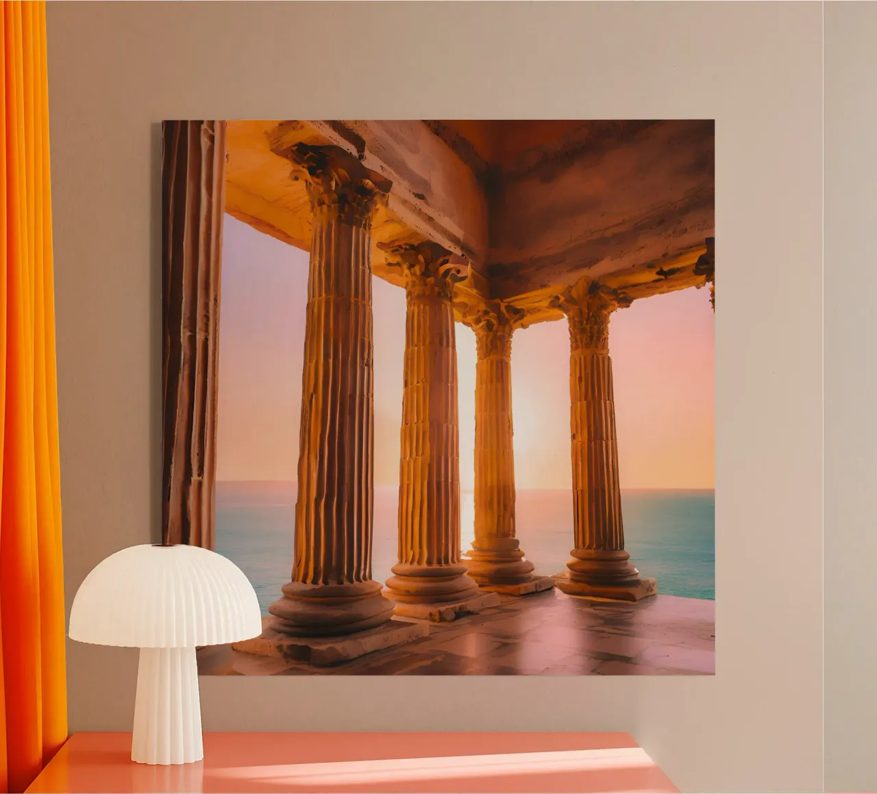 Sunset Column plexiglass da ICONICA Art Studio