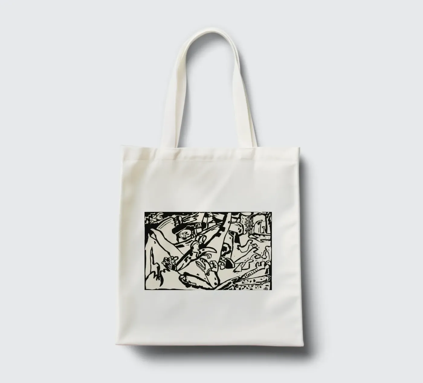 Composition 2 tote bag by vintageshop
